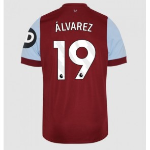 West Ham United Edson Alvarez #19 Domaci Dres 2023-24 Kratak Rukavima